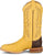 Justin Mens Boston 13in Whitetail Deer Yellow Leather CPX Cowboy Boots