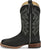 Justin Womens Miss Ellie Midnight Leather Frontier Cowboy Boots