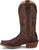 Justin Mens Cowboy Town 13in Western Bay Brown Leather Frontier Cowboy Boots