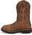 Justin Mens Ames 11in Walnut Leather Work Boots