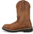 Justin Mens Ames 11in ST WP Walnut Cowhide Work Boots