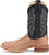 Justin Mens Moseley Coffee Brown FQ Ostrich Cowboy Boots