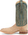 Justin Mens Chisolm 13in Vintage Tan FQ Ostrich Cowboy Boots