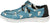 Justin Womens Hazer Turquoise Broncos Textile Sneakers Shoes