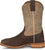 Justin Mens Rustle Grizzly Cowhide Cowboy Boots