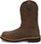 Justin Mens Carbide 11in Steel Toe Hickory Leather Work Boots