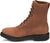 Justin Mens Livestock 8in Waterproof Aged Bark Leather Work Boots