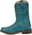 Justin Womens Holland Turquoise Leather Cowboy Boots