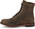 Justin Mens Drennan 7in Lacer-Up Roper Khaki Leather Work Boots