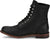 Justin Mens Drennan 7in Lacer-Up Roper Black Leather Work Boots 7 D