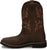 Justin 11in Steel Toe Mens Dark Brown Driller Leather Work Boots 10D