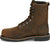 Justin Mens Pulley 8in MetGuard WP CT Whiskey Leather Work Boots