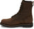 Justin 8in WP ST Mens Brown Drywall Leather Work Boots 11.5D