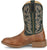 Justin Mens Jasper 11in Western Chestnut Goat Leather Cowboy Boots