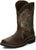 Justin 11in Camo CT Mens Chocolate Brown Trekker Leather Work Boots 8EE
