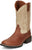 Justin Mens Canter 11in Western Whiskey Water Buffalo Cowboy Boots