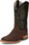 Justin Mens King AQHA Kango Tobac Full Quill Ostrich Cowboy Boots