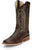 Justin Mens Lyle Umber Leather Cowboy Boots