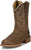 Justin Mens Wild Bill 11in Western Khaki Leather Frontier Cowboy Boots