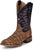 Justin Mens Ocean Front 11in Tan Pirarucu George Strait Cowboy Boots