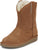 Justin Womens Heidi 8in Chestnut Shearling Cowboy Boots