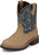 Justin Womens Kay Honey Leather Cowboy Boots