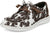 Justin Womens Hazer Chocolate Cacti Textile Sneakers Shoes