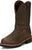 Justin Mens Carbide 11in Hickory Leather Work Boots