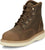 Justin Mens Maxwell 6in Steel Toe Peanut Leather Work Boots