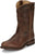 Justin Womens Holland Brown Leather Cowboy Boots