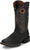 Justin Womens Dixie Black Leather Cowboy Boots