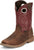 Justin Mens All Around Walnut Brown Cowhide Work Boots