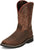 Justin Mens Driller Pecan Brown Water Buffalo Work Boots