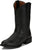 Justin Womens Blain 10in Roper Midnight Leather Cowboy Boots