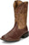 Justin Mens Conroe 11in Kango Tobac Smooth Ostrich Cowboy Boots