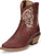 Justin Womens Isabella Ruby Leather Cowboy Boots