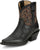 Justin Womens Isabella Coal Leather Cowboy Boots