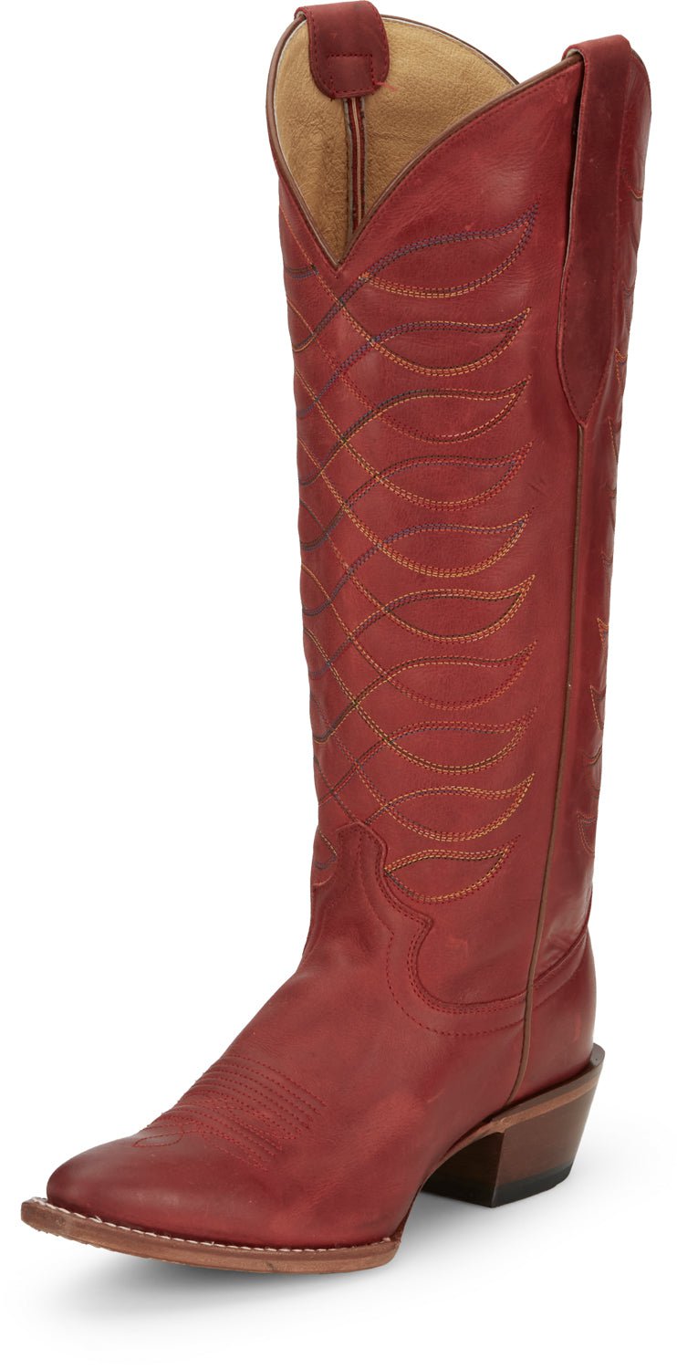 Justin women's tall riding boots hotsell