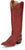 Justin Womens Whitley Red Leather Cowboy Boots