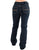 Cowgirl Tuff Womens Unstoppable Dark Wash Cotton Blend Jeans