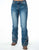 Cowgirl Tuff Womens Victory Bling Medium Wash Cotton Blend Jeans