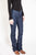 Kimes Ranch Womens Jolene Jeans Blue Cotton Blend Flare Bootcut 8x38