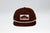 Kimes Ranch Unisex Kick Back Dark Brown Cotton Twill Trucker Cap