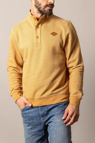 Kimes Ranch Mens Kingswell WW Brown 100% Cotton Sweatshirt