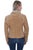 Scully Womens Old Rust Suede Faux Fur Jean Jacket