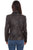 Scully Womens Black Lamb Leather Snap Jacket