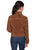 Scully Womens Cafe Brown Boar Suede Jacket