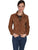 Scully Leatherwear Womens Cafe Brown Boar Suede Jean Jacket