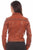 Scully Womens Snap Front Studded Brown Leather Leather Jacket