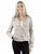 Scully Womens Stonewashed Stand Up Grey Leather Leather Jacket